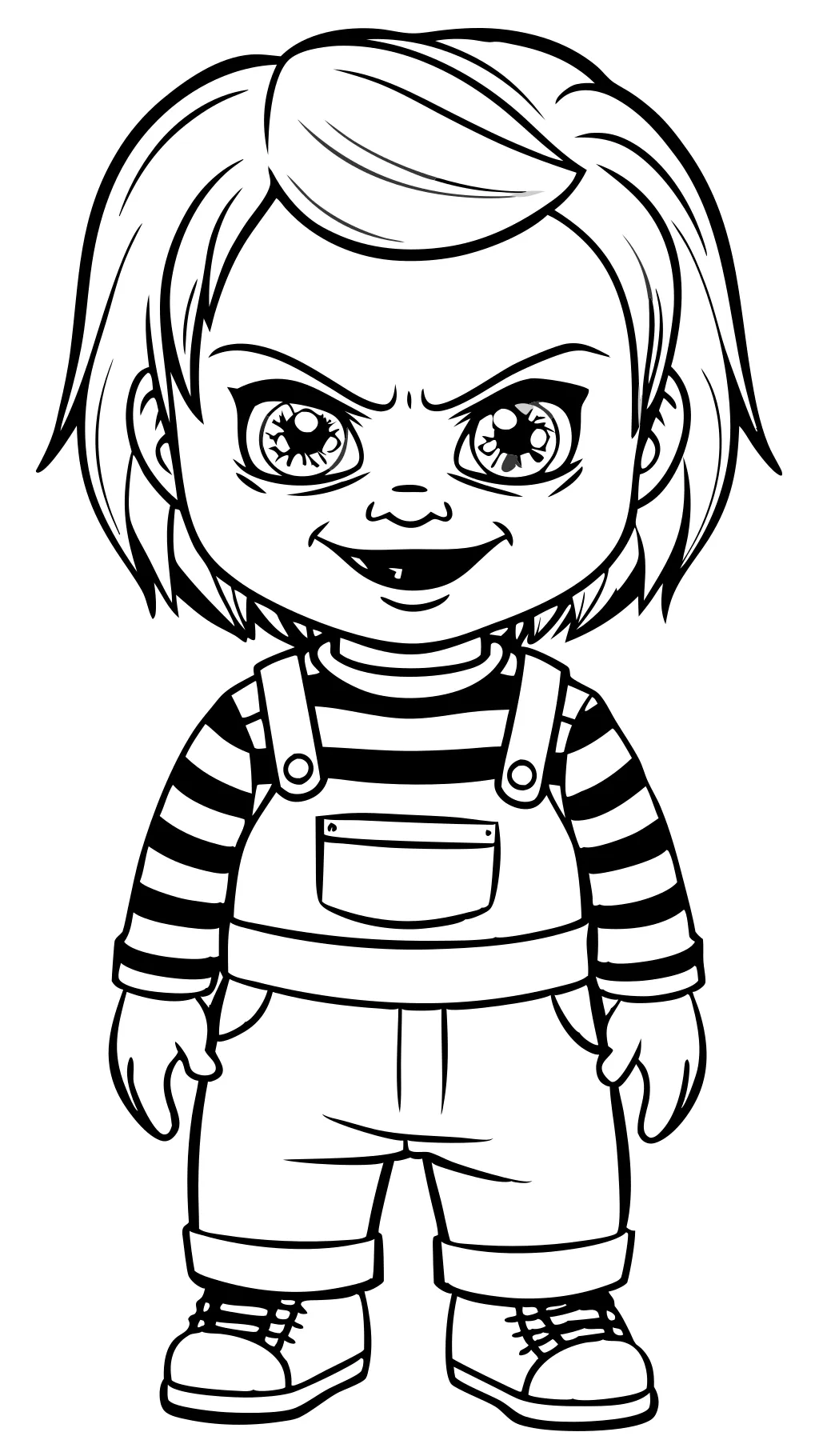 Página de color Chucky